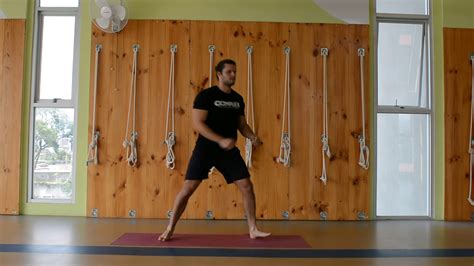 Warrior Lunge Youtube