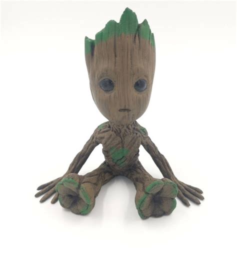 40 Off 3D Printed And Hand Painted Baby Groot Etsy UK