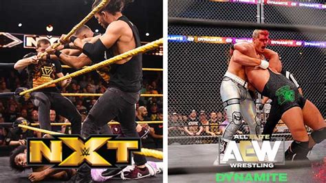 Aew Dynamite And Wwe Nxt Ratings Viewership Up For Both Shows Aew