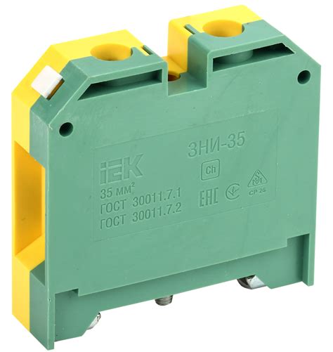 Зажим наборный ЗНИ-35PEN 35мм2 (JXB-земля) IEK цена купить в интернет ...