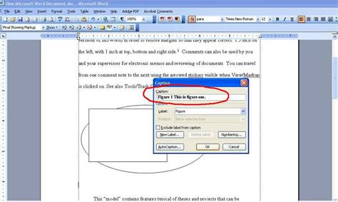 Insert Figures In MS Word Andreas M Lazaris MD