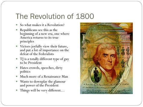 Ppt The Revolution Of 1800 Powerpoint Presentation Free Download