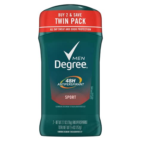 Degree Men Original Antiperspirant Deodorant Sport Oz Ct