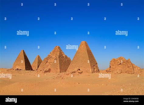 The pyramids of Jebel Barkal in Sudan Stock Photo - Alamy