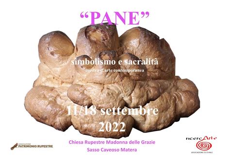 Pane Simbolismo e Sacralità Mostra d arte Contemporanea