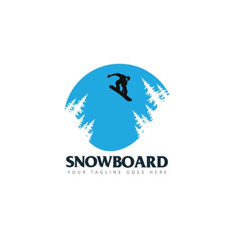 Snowboard Logo Vector 31107323 Vector Art At Vecteezy