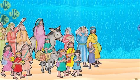 Clase 66 Los Israelitas Cruzan El Mar Rojo