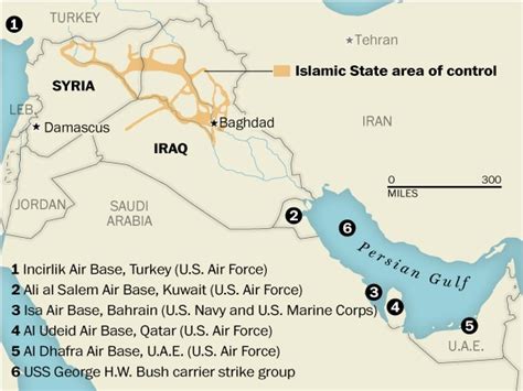 Here Are The Bases The U S Can Use For Airstrikes In Iraq The