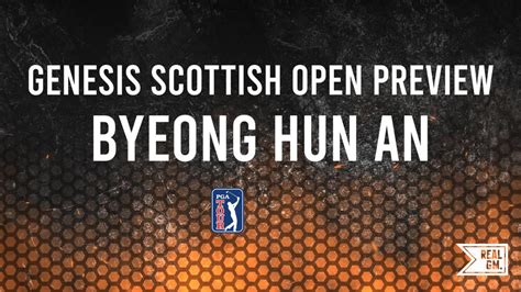 The Genesis Scottish Open Odds Byeong Hun An Realgm