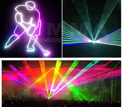 W Stage Laser Show System Disco Laser Light Show Light D Dj