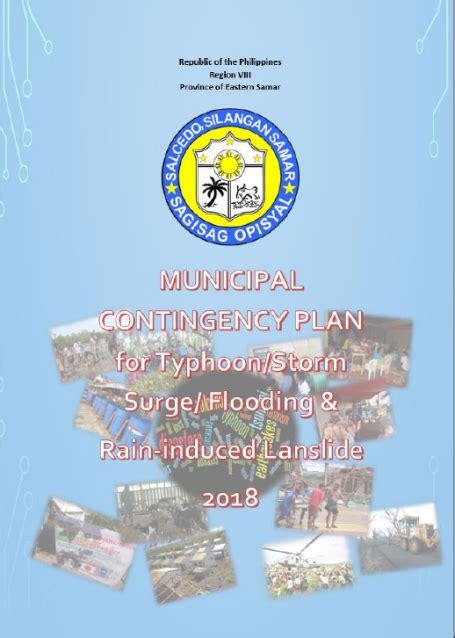 Municipal Contingency Plan For Typhoonstorm Surge Flooding And Rain Induced Landslide