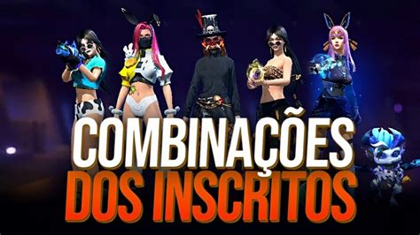 Combina Es De Skins Feminina No Free Fire Combina Es Dos