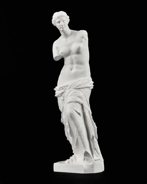 Aphrodite Venus De Milo Ancient Greek Statue D Printed Scan Etsy