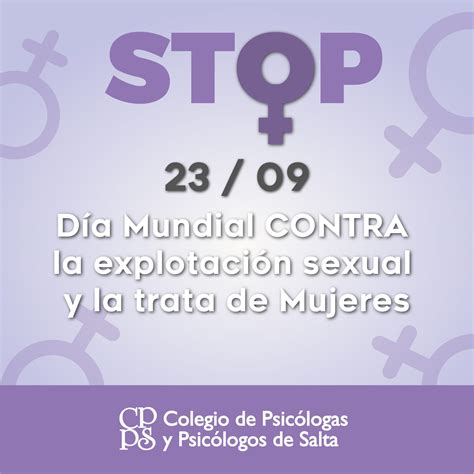 23 SEPTIEMBRE DÍA MUNDIAL CONTRA LA TRATA DE PERSONAS CPPS