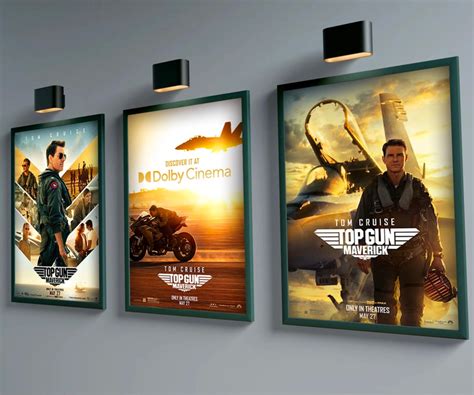 Poster Top Gun Maverick Modern Movie Living Room Wall Decor Etsy Uk