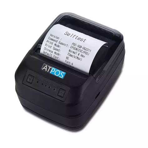 Buy Atpos Hl Bluetooth Monochrome Thermal Receipt Printer Online In