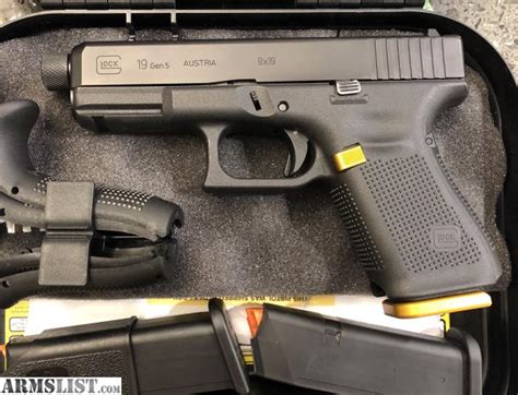 Armslist For Saletrade Gen 5 Glock 19 With Threaded Barrel