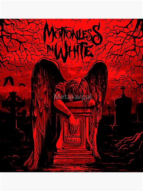 Motionless In White Posters Horror Angel Motionless Poster