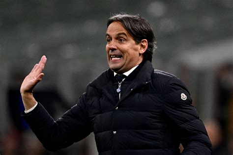 Inter Coach Simone Inzaghi Almost Done Picking Starting XI Vs Napoli