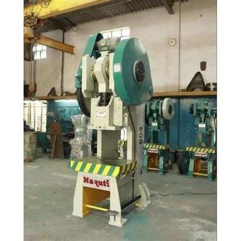 Maruti Mild Steel C Type Power Press Machine Capacity 3 250 Ton At Rs 650000 In Rajkot