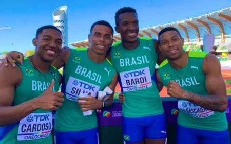 Gazetaweb Brasil Fica Em No Revezamento Do Mundial De Atletismo