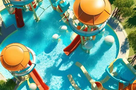 Premium AI Image | Aqua park