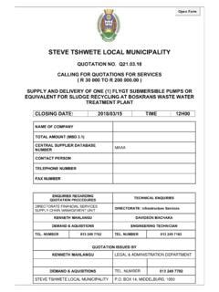 STEVE TSHWETE LOCAL MUNICIPALITY Stlm Gov Za Steve Tshwete Local