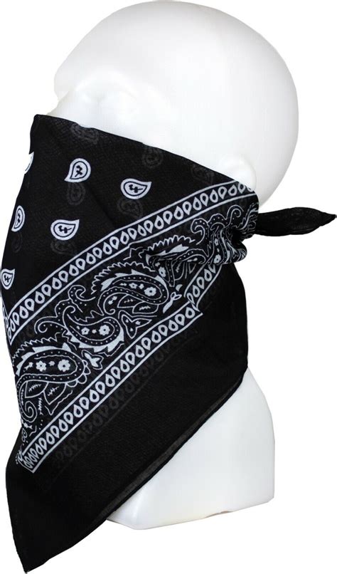 Bandana Paisley Kopftuch Halstuch Nase Mund Maske Tuch Biker 100