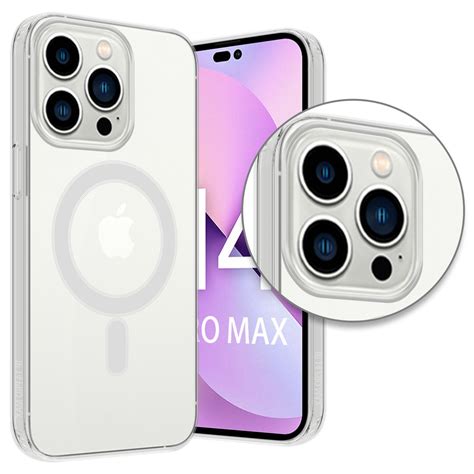 iPhone 14 Pro Max MagSafe Hülle (Transparent) - Huellen-shop.de