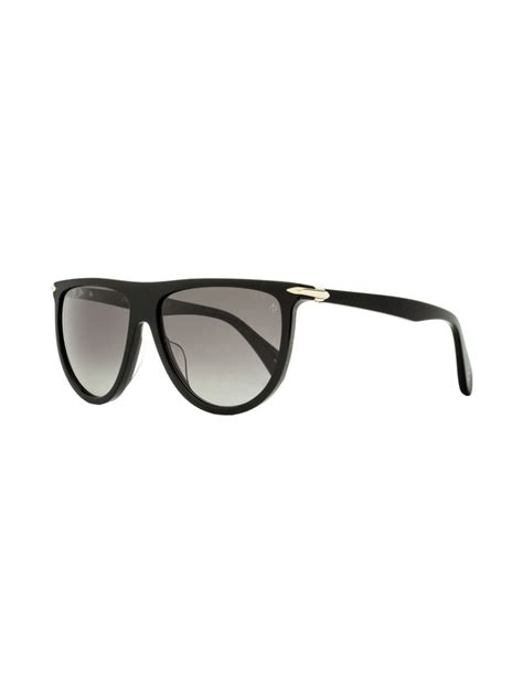 Rag And Bone Eyewear Serena Oval Frame Sunglasses Farfetch