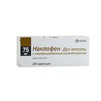 Наклофен Дуо — инструкция по применению, описание, вопросы по препарату