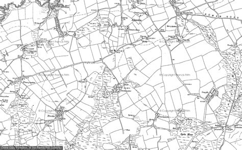 Historic Ordnance Survey Map of Berea, 1906 - Francis Frith