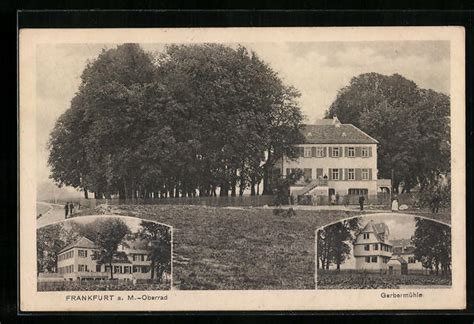 Ak Frankfurt Oberrad Ansicht Vom Gasthaus Gerberm Hle