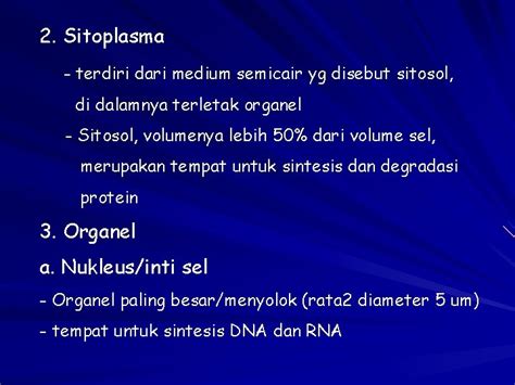 Organel Sel Sel Unit Dari Struktur Dan Fungsi