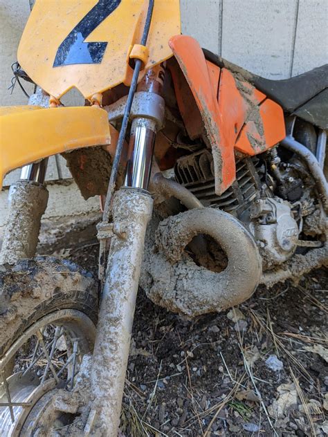 My 3 Yo Daughter Had Her First Gas Bike Race It Was A Muddy Mess But