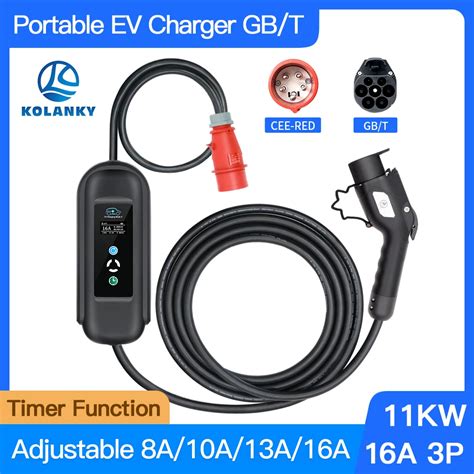 Level Kw A Phase Gbt Plug Ev Charging Stations Evse Wallbox