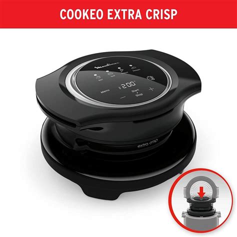 Couvercle Extra Crisp Moulinex Ez Pour La Cuisson Pccomponentes Fr