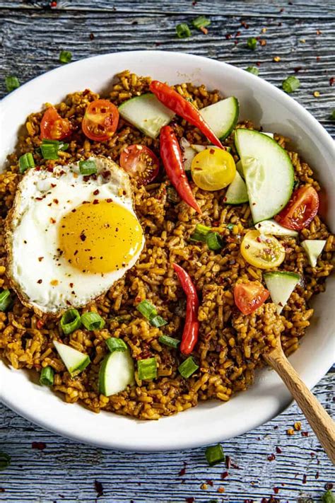 Nasi Goreng Indonesian Fried Rice Recipe Chili Pepper Madness