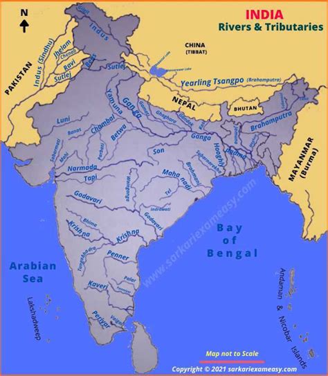 Tributary River Map