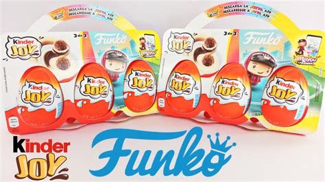 ТРОЙКА НОВЫХ КИНДЕР ДЖОЙ FUNKO. ФИГУРКИ ФАНКО В KINDER JOY - YouTube