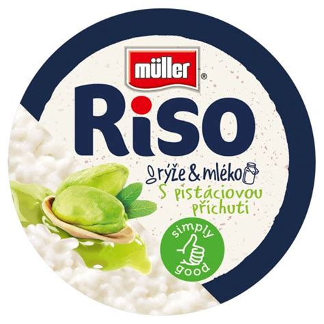 Müller Riso Milk Rice With Pistachio Flavour 200g Tesco Groceries