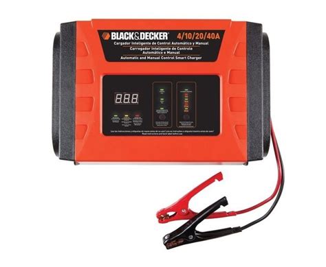 Cargador De Baterias Inteligente Black Decker Bc Control Autom Tico Y