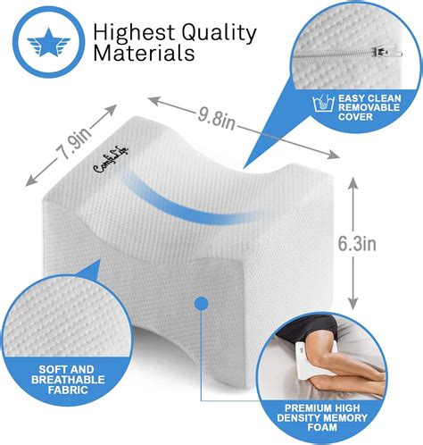 Buy ComfiLife Orthopedic Knee Pillow And Leg Pillow For Sleeping 100