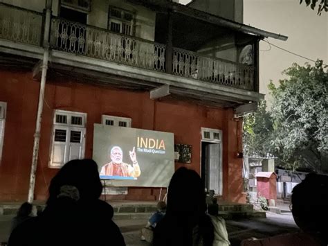 Pune: FTII students' association screen PM Modi's BBC documentary on ...