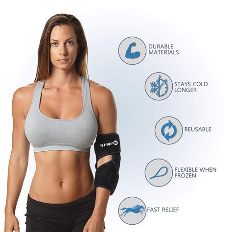 Compress Ice Pack Gel Hot Cold Compression Gel Sport Knee Ice Pack For Injuries Microwave Heat