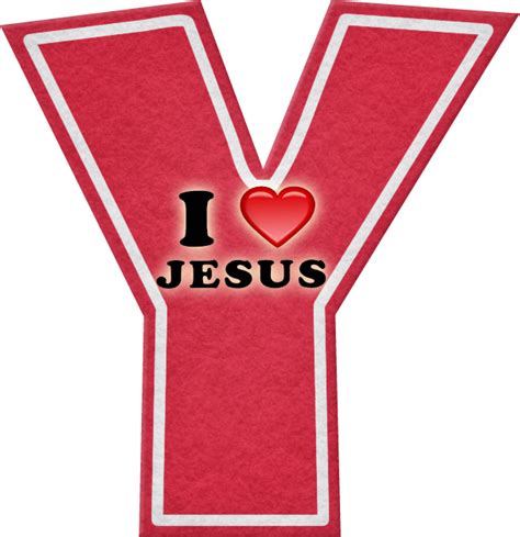 Sussurro De Amor Alfabeto Decorativo I Love Jesus Png