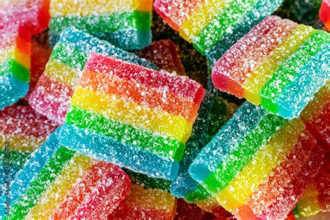 Wallpaper Rainbow Candy Sweet Food 2560x1600 Hd Picture Image