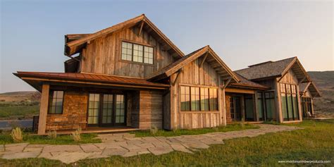 Reclaimed Wood Siding Corral Board Home Siding Montana Timber Products