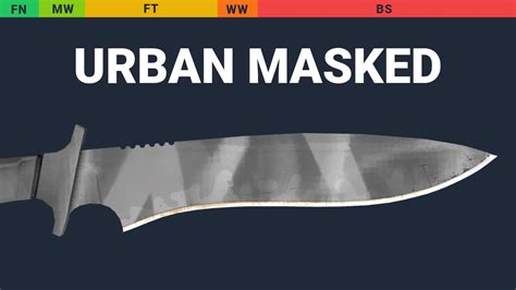 Classic Knife Urban Masked Skin Float And Wear Preview Youtube