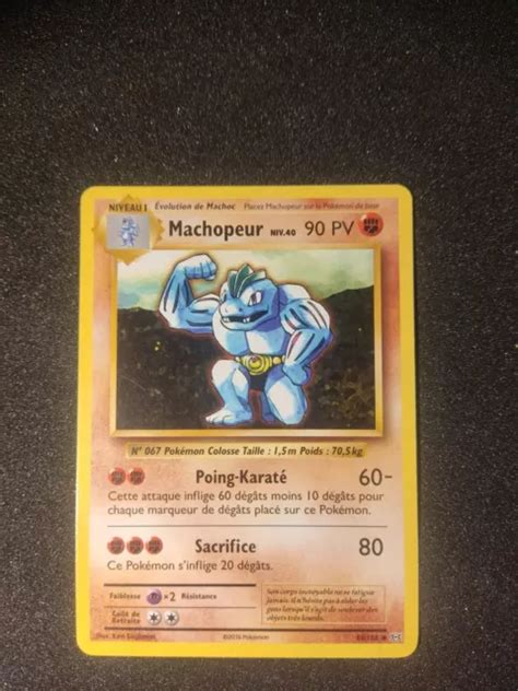 CARTE POKÉMON 58 108 Machopeur Niv 40 90 PV XY Évolutions FR EUR 1 00